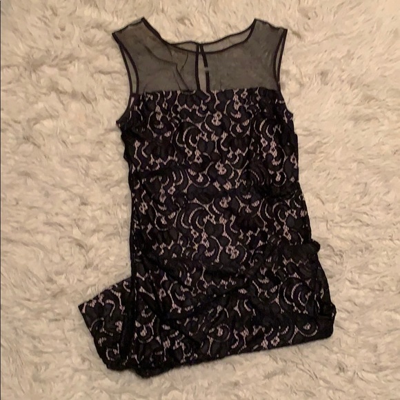 Black lace dress - Picture 1 of 1